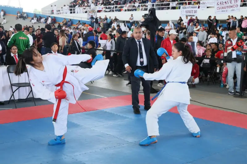 Puebla es referente deportivo con Primer Encuentro Intermunicipal de Karate Do