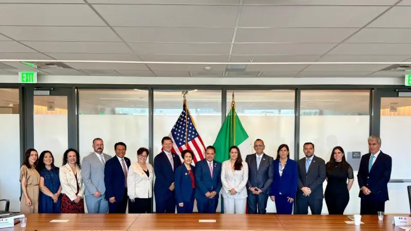 Tere Jiménez amplía la presencia internacional de Aguascalientes con nuevas alianzas en California
