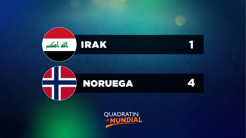 Doblete de Haaland en debut de Noruega en la Copa del Mundo