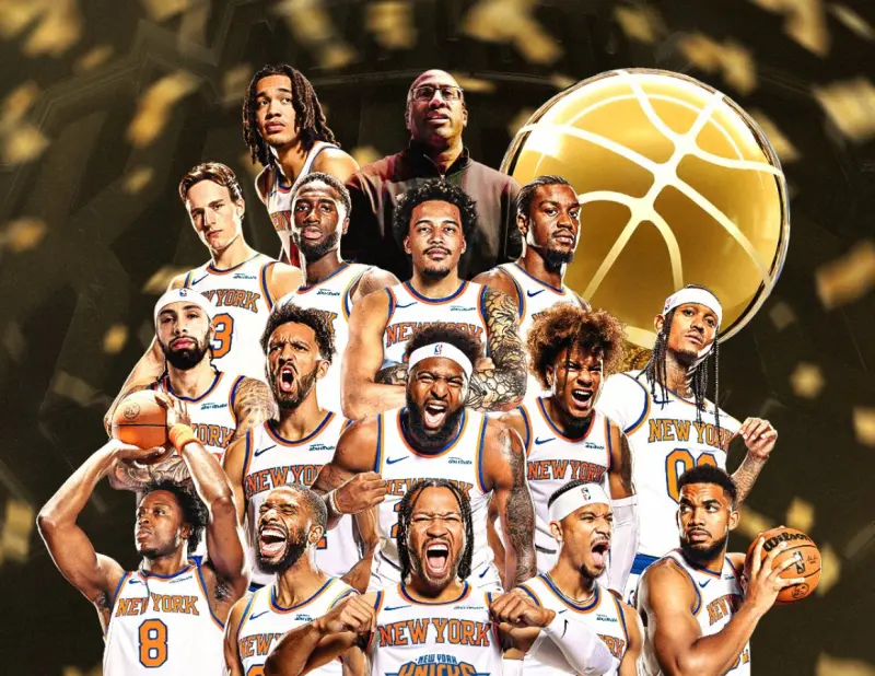 Celebran neoyorquinos triunfo histórico de los Knicks