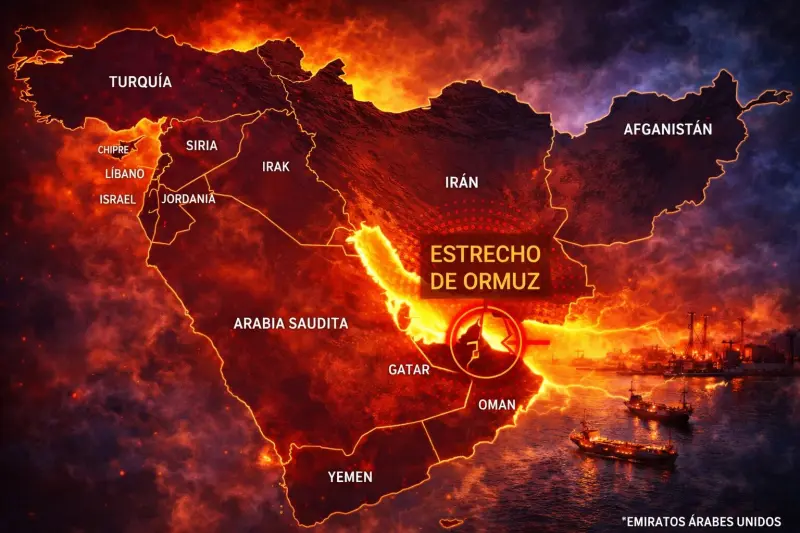 El conflicto escala de nuevo: Irán bloquea Ormuz en respuesta a los ataques en Líbano