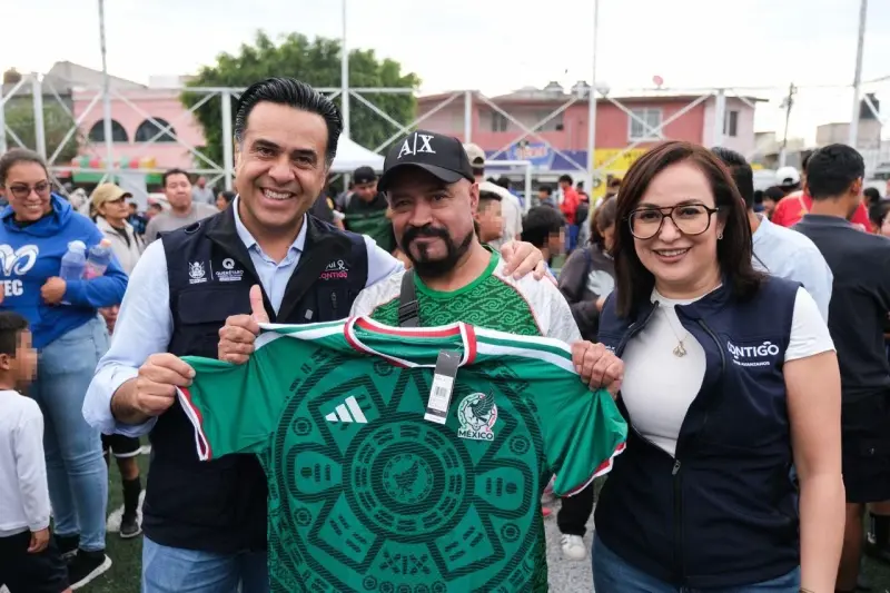 Luis Nava inaugura torneo “Todos al Mundial Contigo”; participarán 96 equipos
