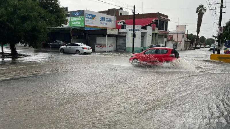Saltillo: Deja temporada de lluvias beneficios, pero también crecen 20% las fallas en el drenaje