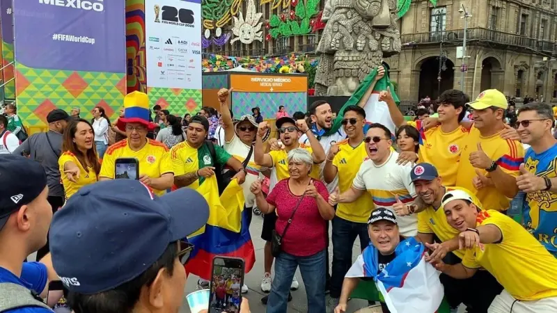 'Vamos, vamos, Colombia, que esta noche tenemos que ganar'