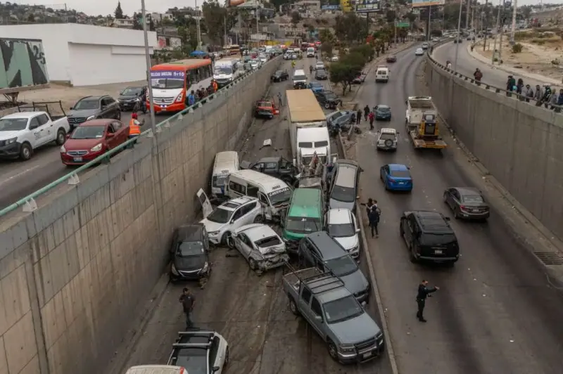 Buscan determinar todas las posibles responsabilidades por accidente del Libramiento Sur en Tijuana