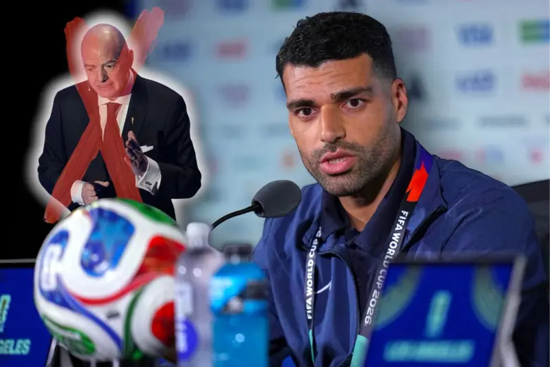 “Esta es una Copa del Mundo desastrosa”: Mehdi Taremi explota contra la FIFA por el trato que ha recibido Irán