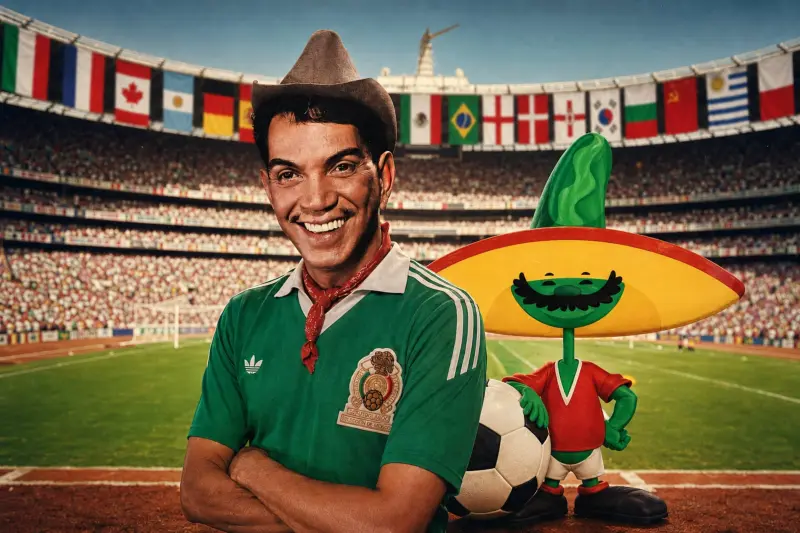 La historia oculta de la mascota de México 86: ¿Por qué Cantinflas fue reemplazado por Pique como mascota del mundial?