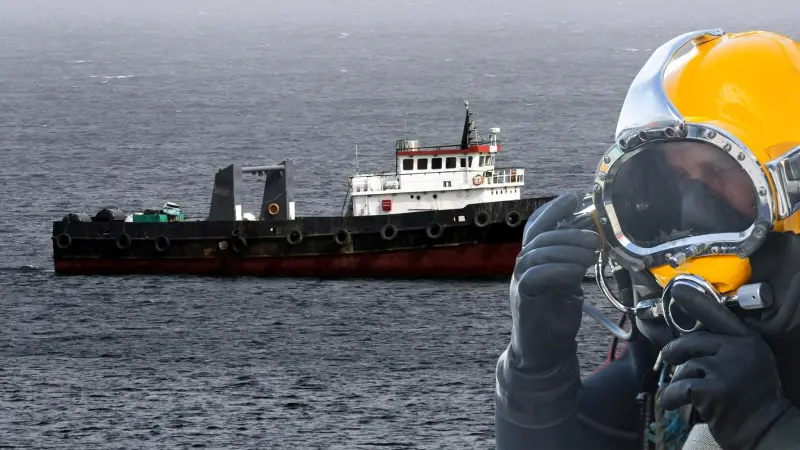 Buscan a buzos para atender barcos varados en el estrecho de Ormuz