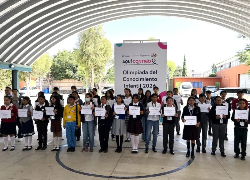 Realiza USEBEQ Olimpiada Estatal del Conocimiento Infantil