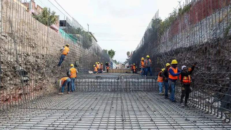 Dren Peñuelas resiste temporada de lluvias y mantiene su ritmo de construcción, afirma FeliFer