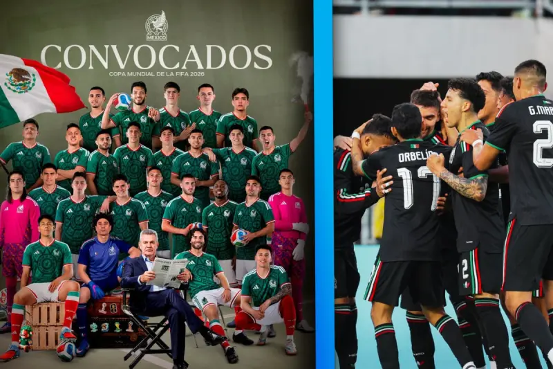 ¿Qué dorsales usarán los jugadores de México en la Copa del Mundo 2026?