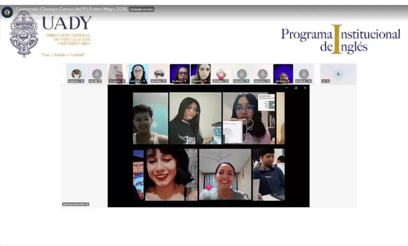 Más de 500 estudiantes culminan programa de inglés UADY