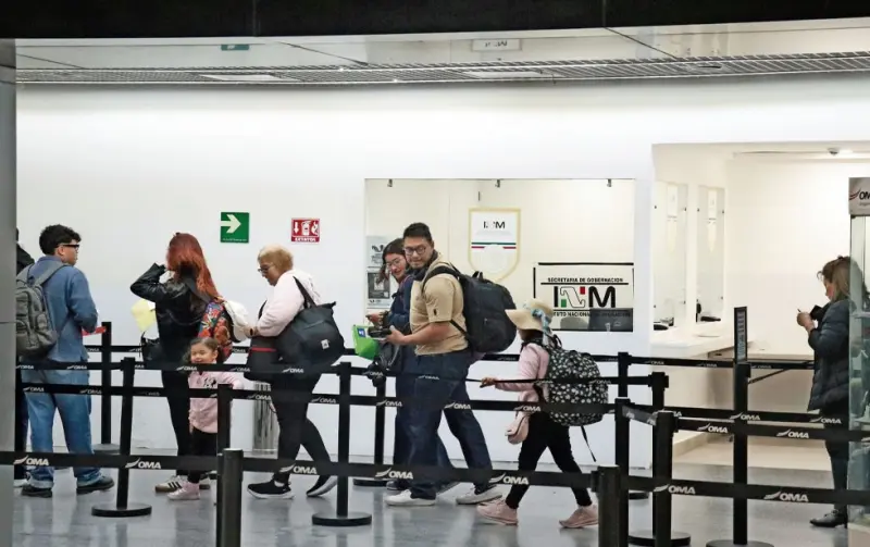 ‘Turbulento’, flujo del tráfico aéreo