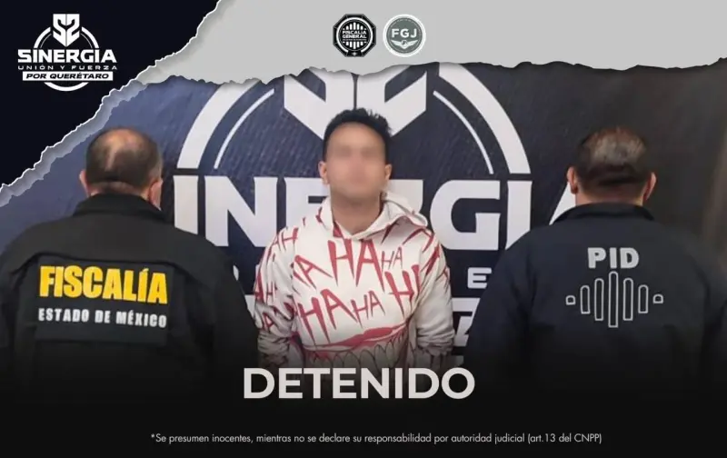 Detienen en Centro Sur a “El Guasón”, prófugo por asalto con cuchillo
