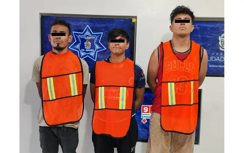 Arrestan a tres tras persecución en la zona Pronaf; uno tenía orden de aprehensión