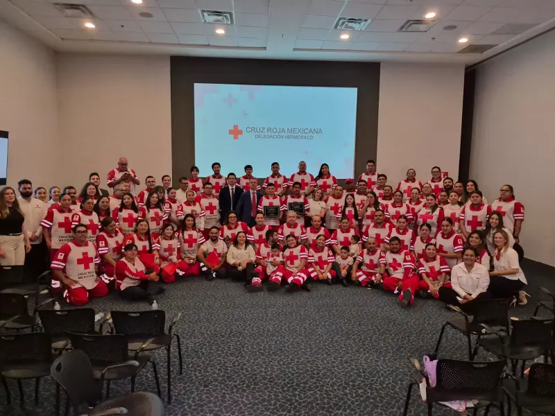 Cruz Roja Hermosillo celebra el Día del Socorrista con emotivos reconocimientos a héroes locales