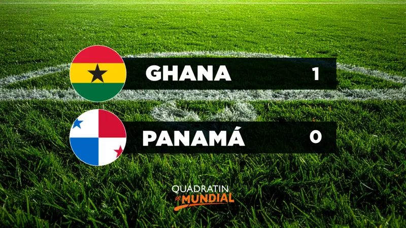 Ghana bien a Panamá al 95