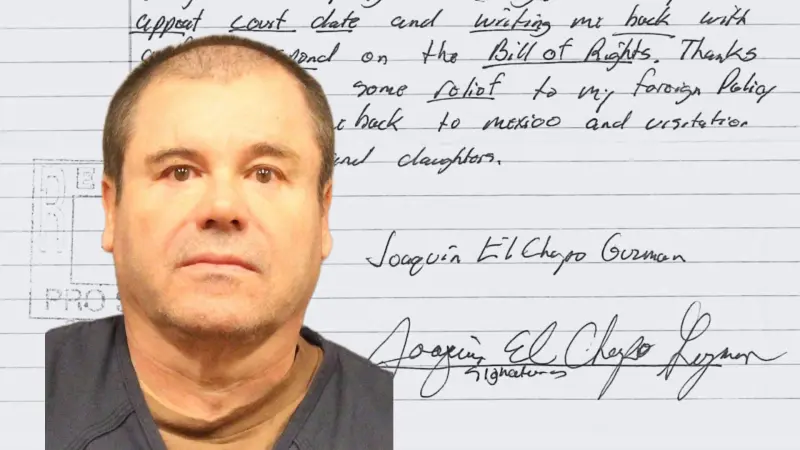 “Quiero demostrar que he cambiado”: El Chapo envía dos nuevas cartas desde prisión