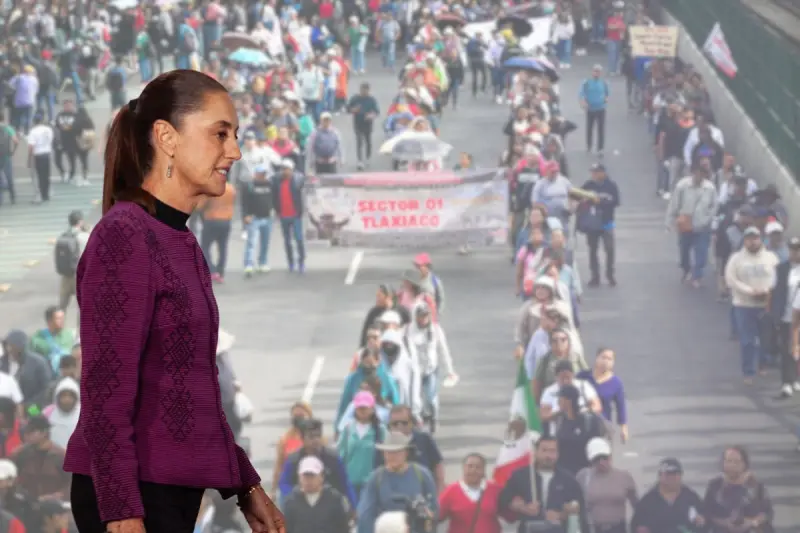 Claudia Sheinbaum lanza reclamo a la CNTE: ‘¿Para qué marchan?’
