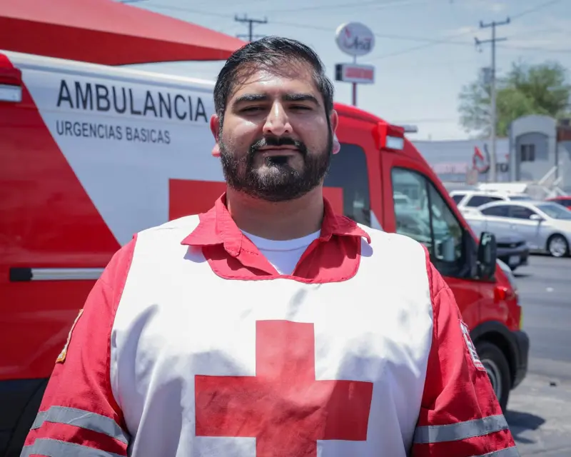 Nuevo coordinador de Socorros de Cruz Roja Mexicali busca fortalecer cobertura y tiempos de respuesta