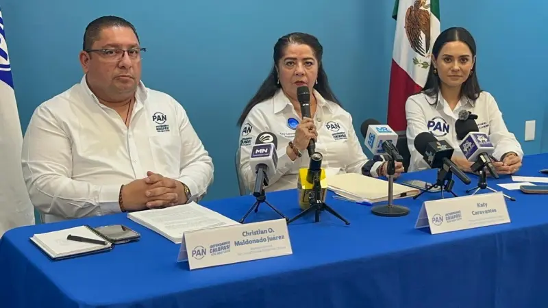 PAN exhibe actos anticipados de campaña en Chiapas