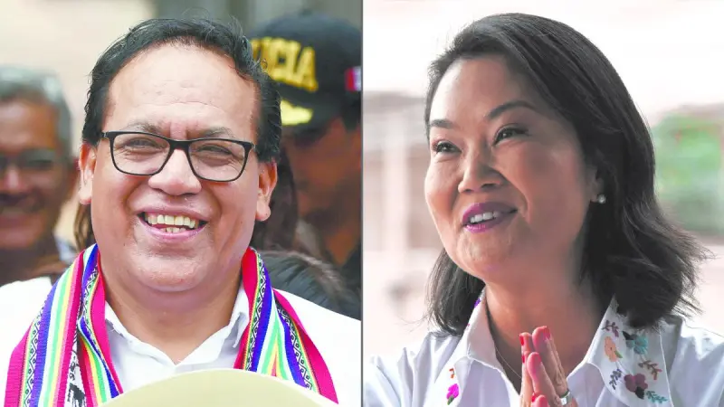 Keiko Fujimori lleva ventaja de 5 puntos