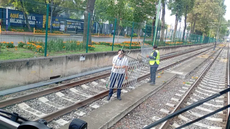 Protestas suspenden el Tren Ligero: habilitan servicio especial con RTP y Metrobús