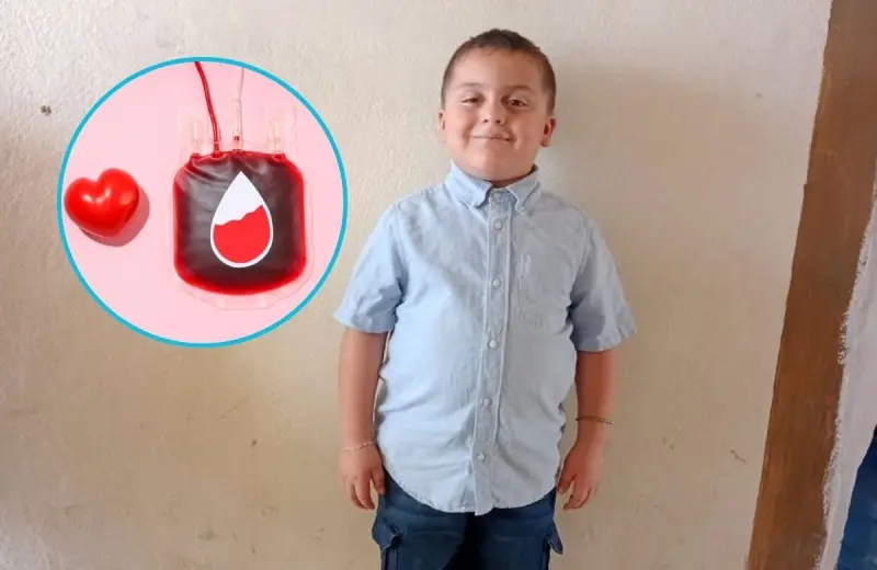 Joven Yael necesita donaciones de sangre tras extirparle 90% de su tumor cerebral