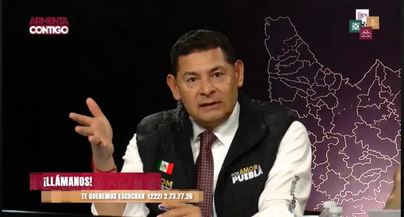 Exige Armenta a Agua de Puebla cumplir o devolver la concesión