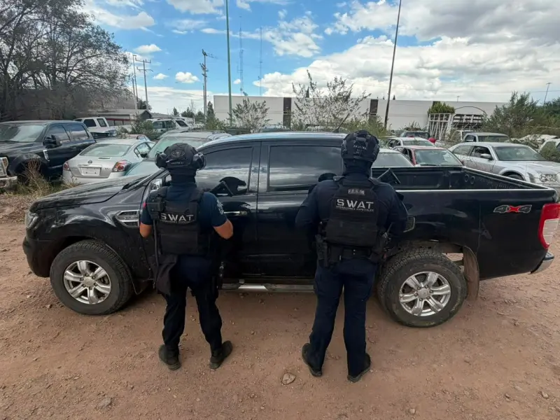 Aseguran Ranger blindada; tenía reporte de robo