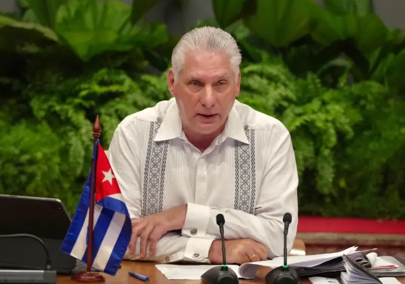 Rechaza presidente de Cuba sanciones de EU contra petrolera estatal