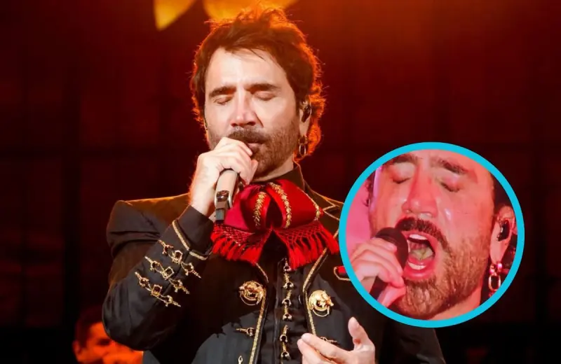 Alejandro Fernández revela la razón detrás del aspecto de su lengua luego de que generara preocupación en sus seguidores