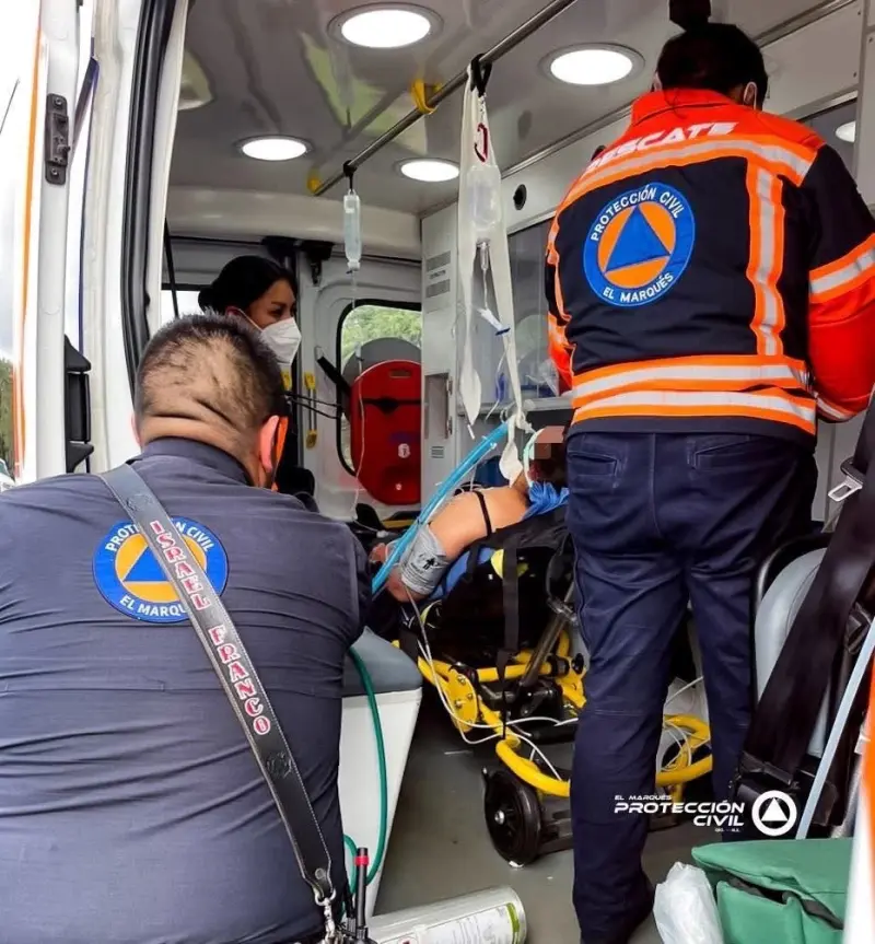 Cae de su moto en la carretera 510, a la altura de Atongo