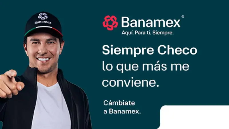 Banamex y Checo Pérez apuestan por marketing financiero con enfoque estratégico