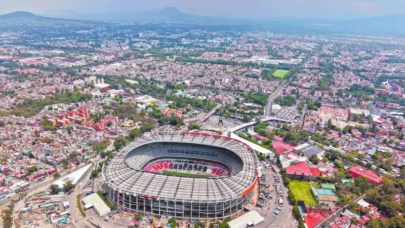Entre el Mundial y la vivienda: Airbnb se multiplicó alrededor del Estadio Azteca