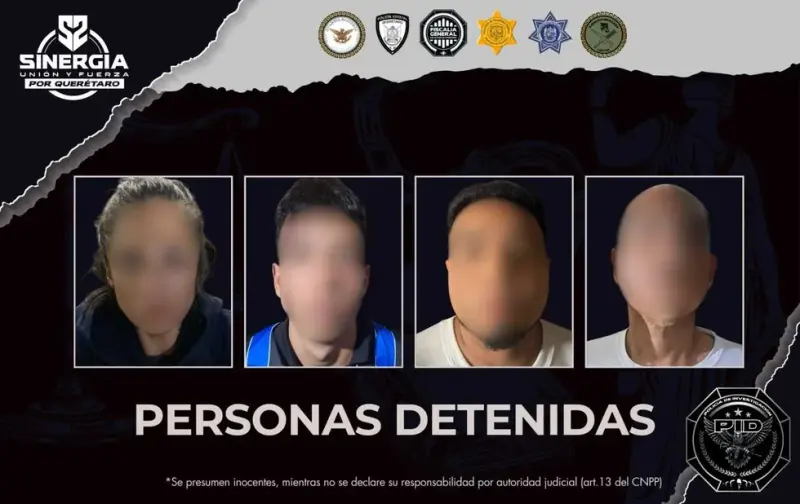 Cateos en Querétaro y Corregidora dejan cuatro personas detenidas