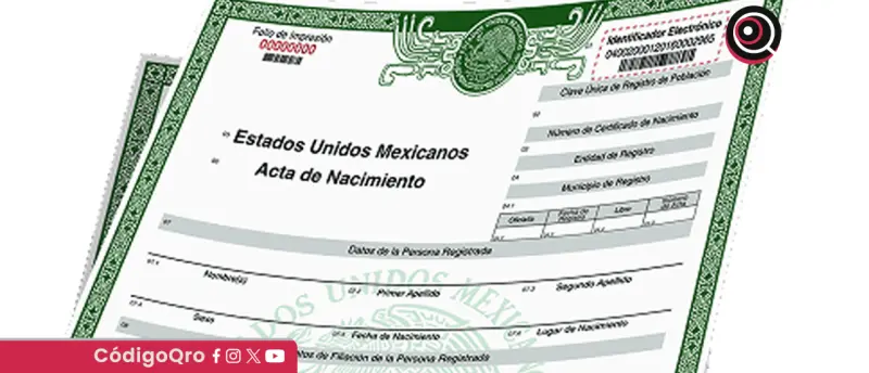 ¿Tu acta de nacimiento tiene errores? Ya puedes corregirla por internet