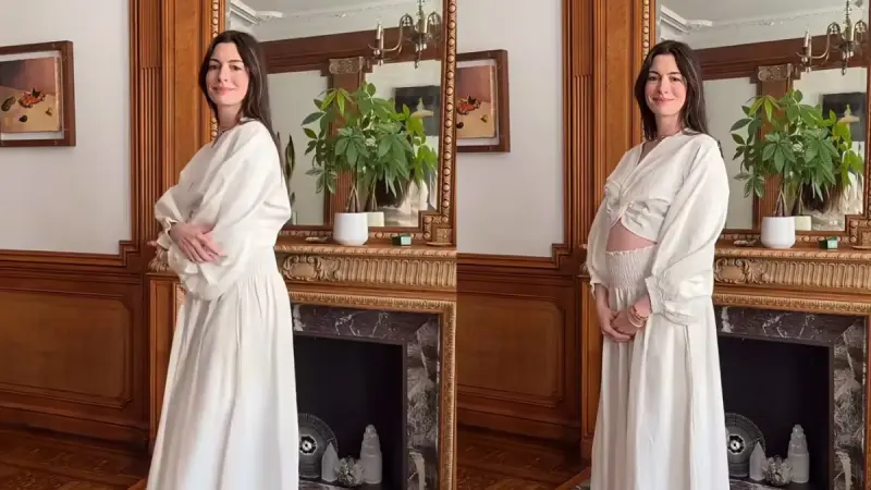 Anne Hathaway anuncia que está embarazada de su tercer hijo a sus 43 años de edad