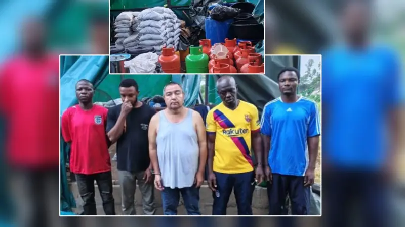 Capturan a mexicano en Nigeria que es identificado como “experto en metanfetamina” y desmantelan narcolaboratorio de cártel transnacional
