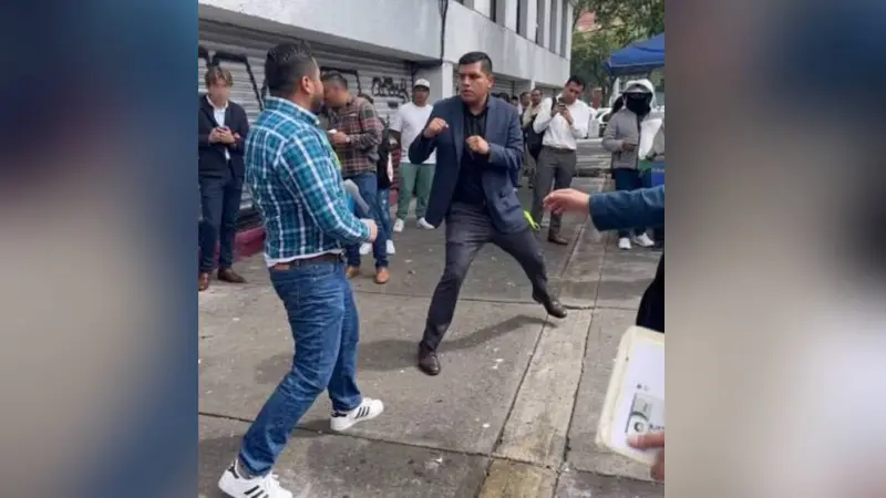 Contrató a un abogado pero acabó peleando a golpes contra él, mientras iban a Conciliación y Arbitraje, y todo por honorarios