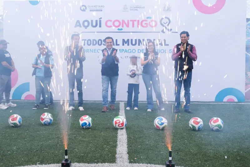 Inauguran Torneo “Todos al Mundial Contigo”