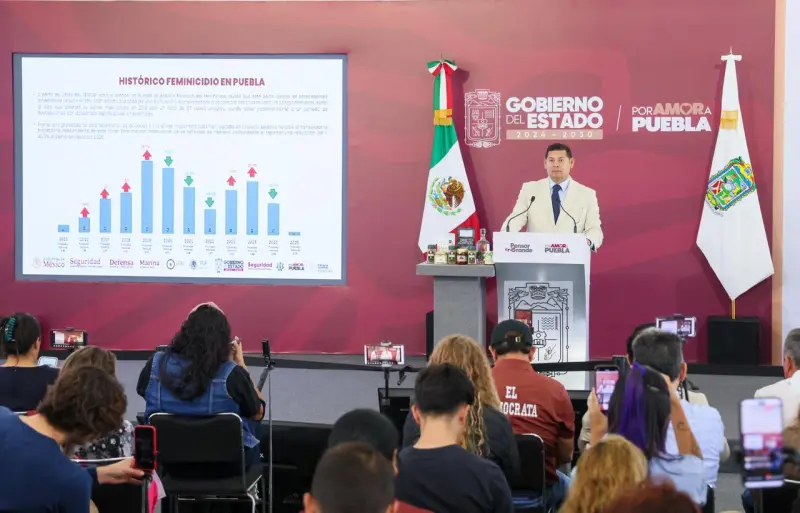 Destaca Alejandro Armenta baja en delitos de alto impacto