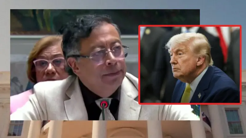 Gustavo Petro advierte a Trump sobre soberanía y campañas extranjeras en Colombia