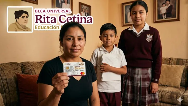 ¿Recibes la Beca Rita Cetina de secundaria? Aclaran si necesitas una nueva tarjeta del Banco Bienestar para primaria