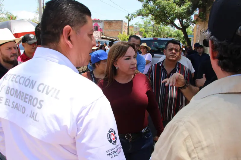 Lluvias dejan 70 casas y negocios afectados en El Salto