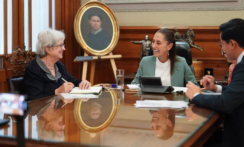 Dialogan Claudia Sheinbaum y Barbados para impulsar el turismo