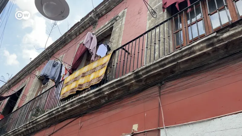 Viviendas en riesgo en Ciudad de México
