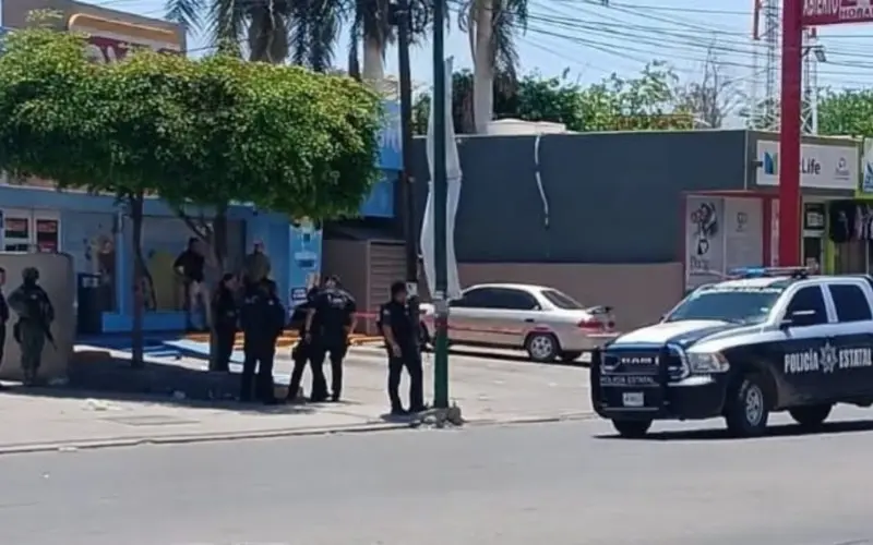 Mujer resulta herida en ataque armado frente al IMSS de Ciudad Obregón