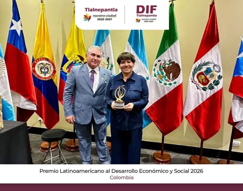 Obtiene DIF Tlalnepantla reconocimiento internacional por modelo social