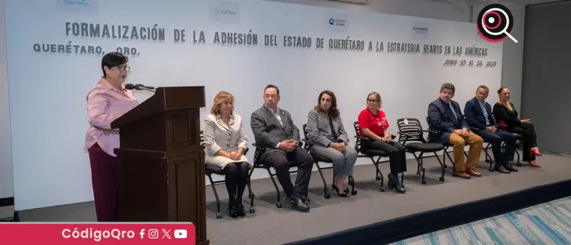 Querétaro formaliza adhesión estrategia HEARTS en las Américas